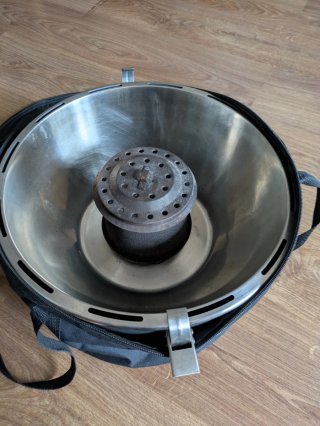 Barbacoa Lotusgrill gris/plata
