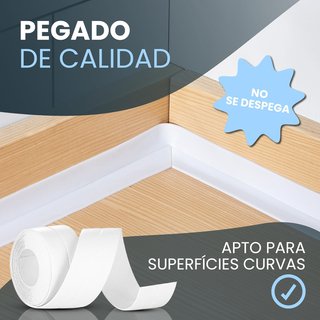 Cinta selladora impermeable autoadhesiva baño
