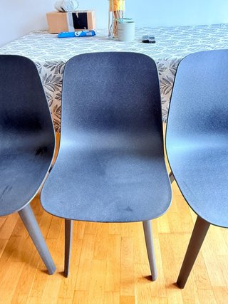 Sillas IKEA ODGER Negras