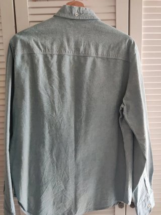 Camisa Springfield Talla M Azul Claro tipo vaquera