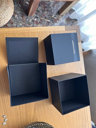 Reloj Hamilton  Esfera Azul Acero  Nuevo a estrena