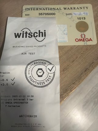 Omega Speedmaster 35705000 Manual 42mm Año 1998