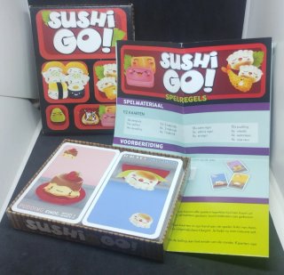 Sushi Go! edizione Olandese + carte promo soja