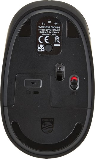 Philips ratón inalámbrico ergonómico ambidiestro