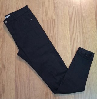 Vaqueros negros Pull&Bear Talla 38
