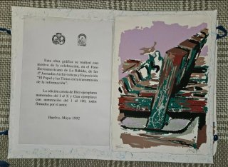 3 Obras Gráficas Originales José Luis Domínguez