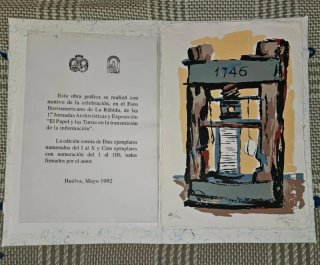 3 Obras Gráficas Originales José Luis Domínguez