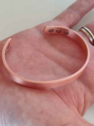 Pulsera de cobre Biomagnética Ajustable