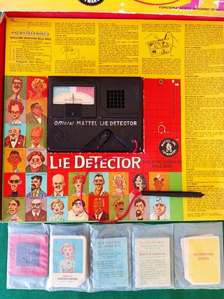Lie Detector Mattel Inc. Macchina Verità