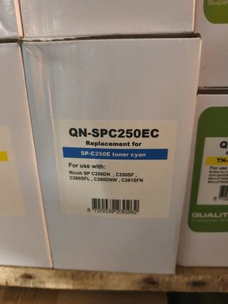 Tintas Ricoh QN-SPC250EBK, EM, EY, EC