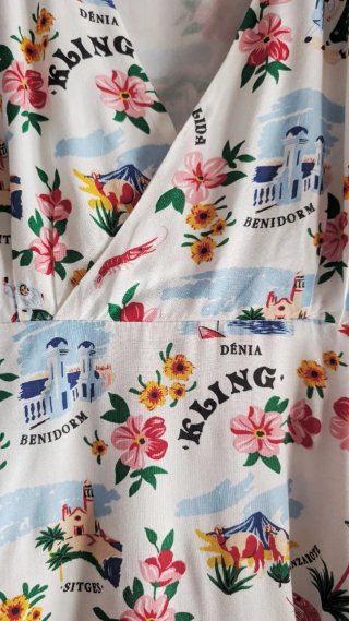 Vestido Kling Verano Estampado