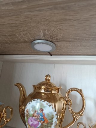 Vitrina con luz