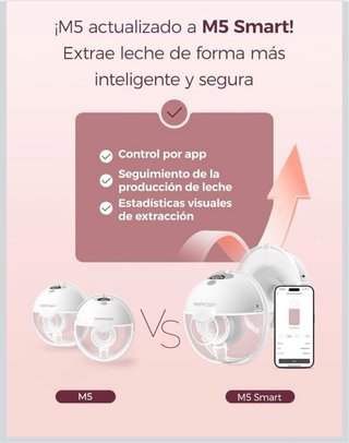 Sacaleches Portátil Momcozy M5