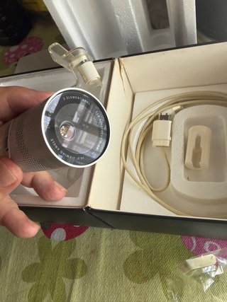 Cámara iSight Apple sin usar
