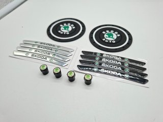 Set 14pz Accessori Auto Skoda Nuovi