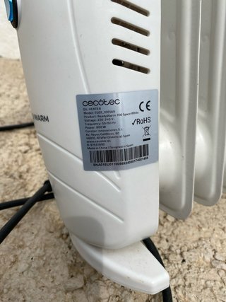 Cecotec Radiador de aceite