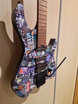 Increíble Guitarra Eléctrica Customizada