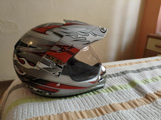 Casco Moto Convertible Talla XS