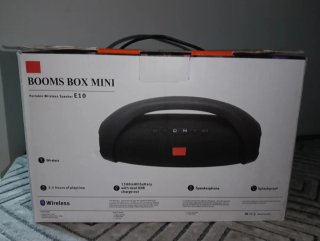 Altavoz Bluetooth BOOMS BOX MINI E10