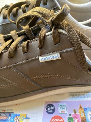 Scarpe Newfeel marroni uomo