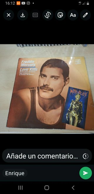 Vinilo Freddie Mercury Love Kills Maxi Single
