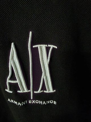 Polo Armani Exchange AX Negro