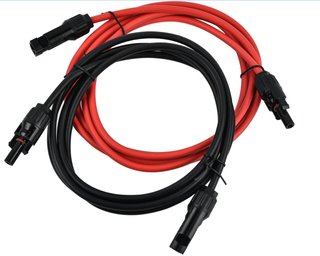 Cable solar fotovoltaico extensión 5m MC4