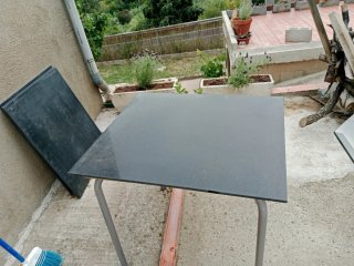 4 Piedras Mármol Negras Cuadradas 70.78.1