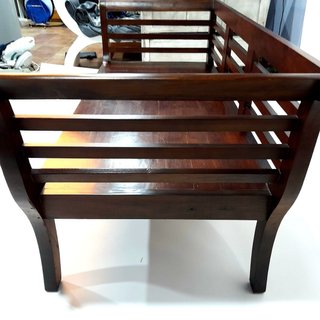 Banco de madera - Estilo colonial