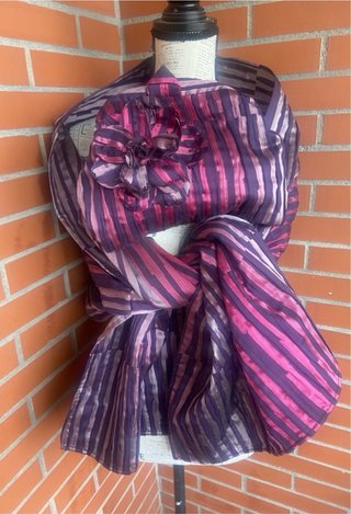 Cartera y pendientes a juego handmade