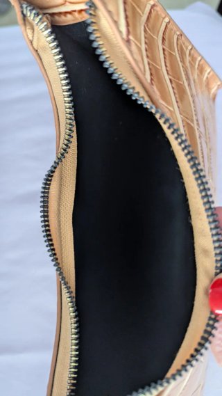 Bolso de tela amarillo hombro