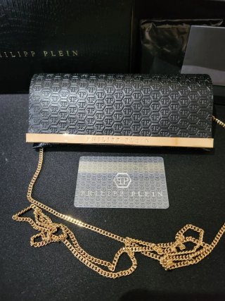 Philipp Plein Porta occhiali nero