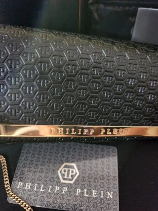 Philipp Plein Porta occhiali nero