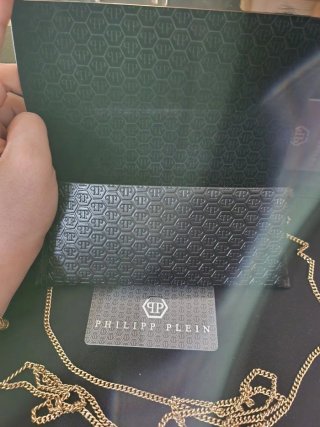 Philipp Plein Porta occhiali nero