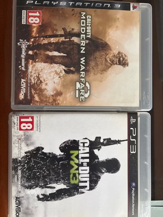 Call of Duty MW2 y MW3 PS3