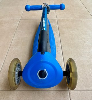 Patinete Globber Luces Azul Marino