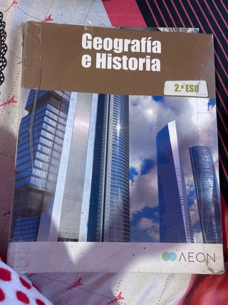 Libro de 2 de la eso , geografía historia