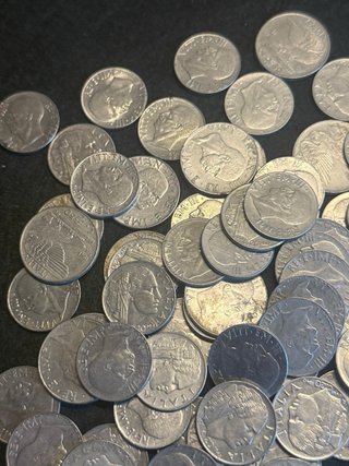 Lotto 50 Monete Lire Vittorio Emanuele III