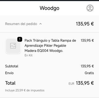 Triangolo Pikler e Rampa in Legno