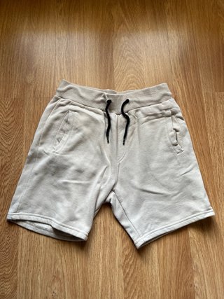 Pier One Pantalón Corto Chandal Beige Talla S