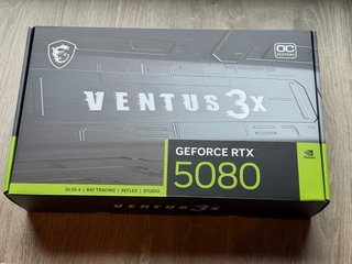 VENDIDA. MSI GeForce RTX 5080 VENTUS 3X OC 16GB