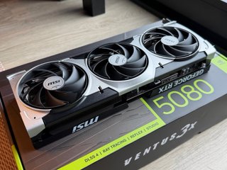 VENDIDA. MSI GeForce RTX 5080 VENTUS 3X OC 16GB