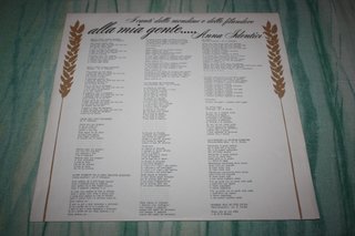 Anna Identici - Alla Mia Gente - 1st Press Ita
