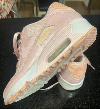Zapatillas Nike Air Max Rosa y Blanco