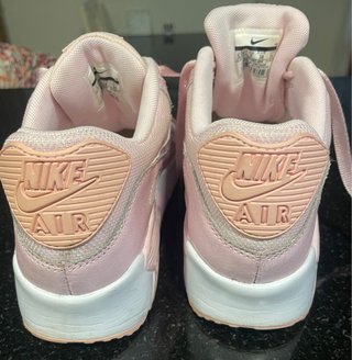 Zapatillas Nike Air Max Rosa y Blanco