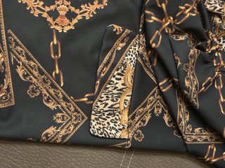 Giacca sportiva donna fantasia oro nero