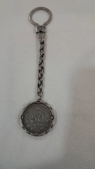 Moneda 50 Centavos Plata 1934