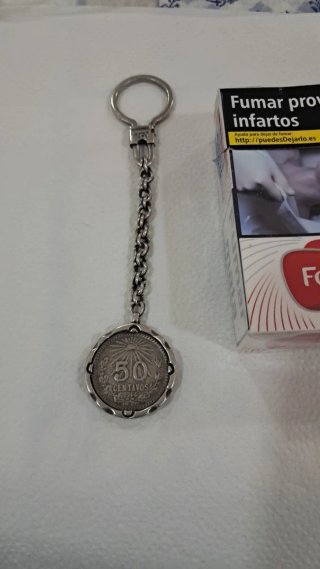 Moneda 50 Centavos Plata 1934