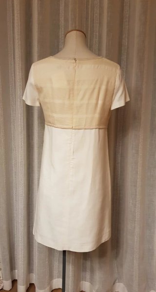 Vestido beige Ailanto Talla 40
