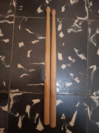 Baquetas de madera de haya
